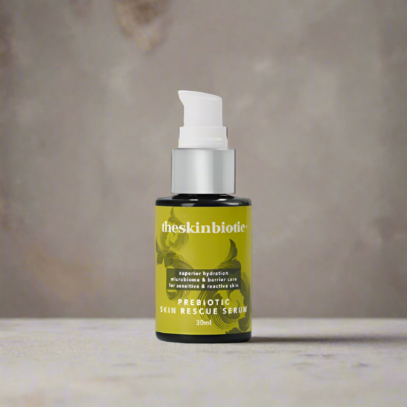 Prebiotic Skin Rescue Serum for Sensitive Skin photo in a studio